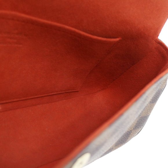 Authenticity Guarantee  LOUIS VUITTON RECOLETA HAND BAG FL0033 PURSE DAMIER EBEN - Picture 6 of 10